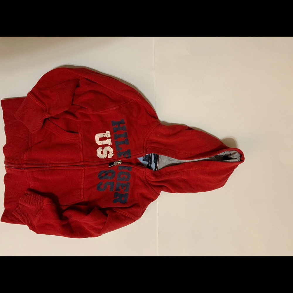 Tommy boys zip up hoodie